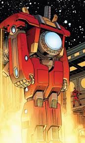 Turbo from Go-Bots, twenty years past his prime and with a heavy drinking problem...