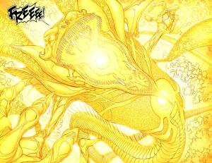 "Impurity restored. Y'know, in the balance of the game."