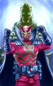 "No I will NOT look behind me! You fools think you can outwit Demonicus with the oldest trick in the book?!"