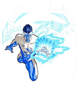 The 90's are back, and they brought their Superman with them. (Artwork by Sassophilaco sassophiliaco.deviantart.com)