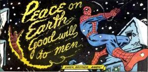 Spidey Human Torch Christmas