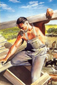 Superman Farming in Peace