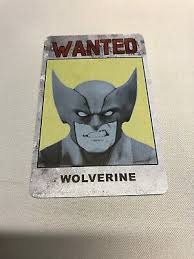 Wolvie Wanted poster